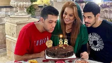 تولد پسر نسرین مقانلو در ویلای لاکچری +عکس