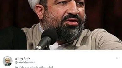 توييت حميدرسايى درخصوص دانشجویان معترض / ابتدا اخراج کنید و سپس ممنوع الخروجی ۱۰ تا ۱۵ ساله اعمال کنید