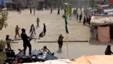 تیراندازی طالبان به عزاداران حسینی