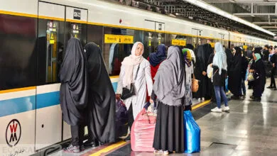 تصویر متفاوت دو شهروند در مترو پربازدید شد