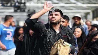 زائران اربعین مواظب گرمازدگی باشند