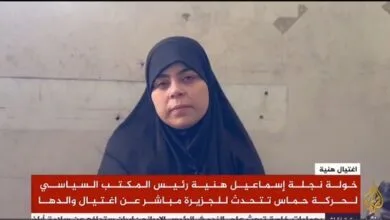 دختر شهید هنیه خطاب به نتانیاهو: خون پدرم پیروزی را رقم خواهد زد