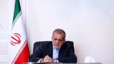 پیام تسلیت مسعود پزشکیان به مردم شریف استان فارس