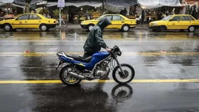 ماجرای ممنوعیت موتورسواری در هوای بارانی