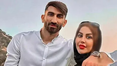 پست عاشقانه همسر بیرانوند پس از ثبت رکورد +عکس