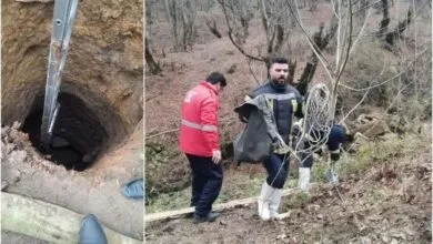 مرگ یک کارگر چاهکن بر اثر سقوط سنگ روی سرش