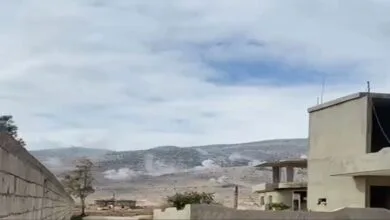 انفجار بسیار قوی در نزدیکی فرودگاه بینالمللی حلب