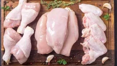 قیمت انواع گوشت مرغ سهشنبه ۹ اردیبهشت ۱۴۰۴