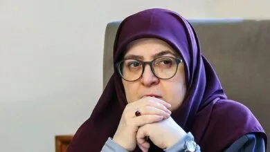 فاطمه مهاجرانی سخنگوی دولت به بیمارستان رفت +عکس