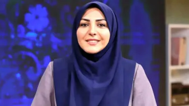 عکس یادگاری المیرا شریفیمقدم با بازیگر آرایشگاه زیبا