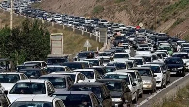 ترافیک سنگین بازگشت تهرانیها در ۲ جاده شمالی