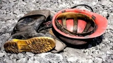 مرگ یک کارگر در پیریزش معدن