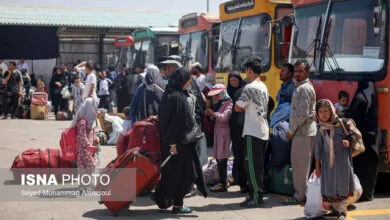 خروج اتباع افغان از مرز دوغارون تایباد ۳ برابر شد
