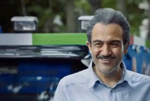 مهران غفوریان و دخترش / عکس