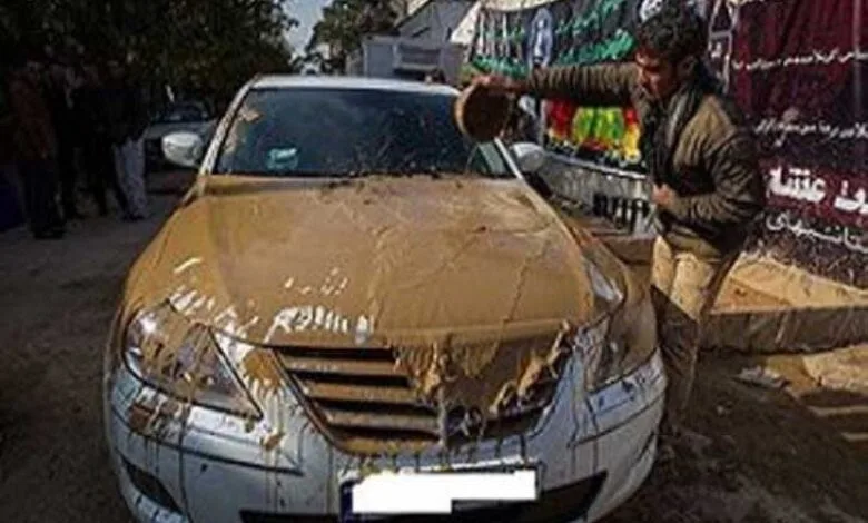 گل مالی کردن خودرو‌ها در ایام ماه محرم ممنوع
