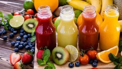 لاغری با آبمیوه‌های خانگی