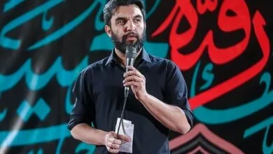 مداح معروف: من معترضم کجا باید اعتراض کرد +عکس