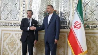 گروسی با امیرعبداللهیان دیدار کرد
