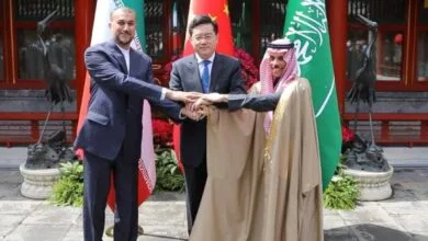 دیدار امیرعبداللهیان با وزیر خارجه عربستان در چین