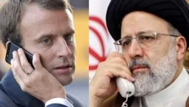 رایزنی ۹۰ دقیقه‌ای مکرون با رئیسی درباره مذاکرات رفع تحریم