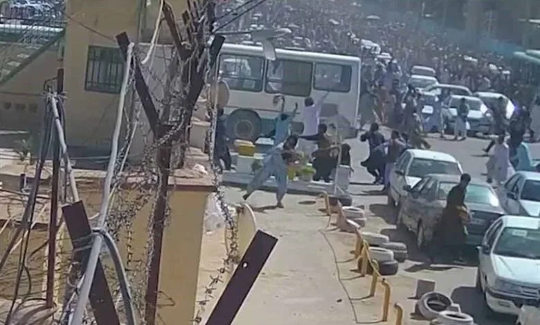 درگیری‌در کلانتری ۱۶ زاهدان / فيلم