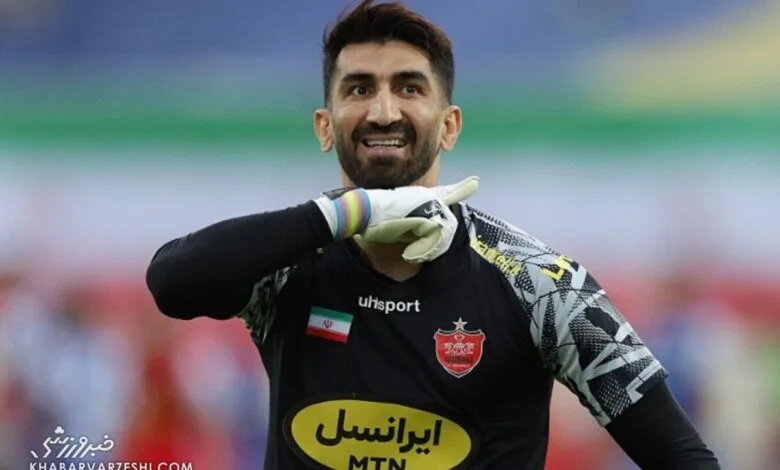واکنش بیرانوند با گل به خودی خبرساز شد