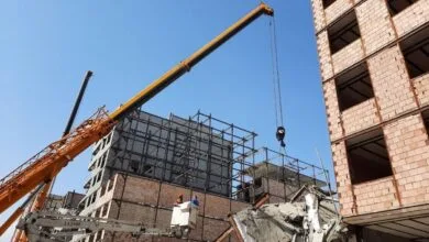 فروریختن ساختمان‌های درحال ساخت شهرک احمدیه تهران با ۴ فوتی