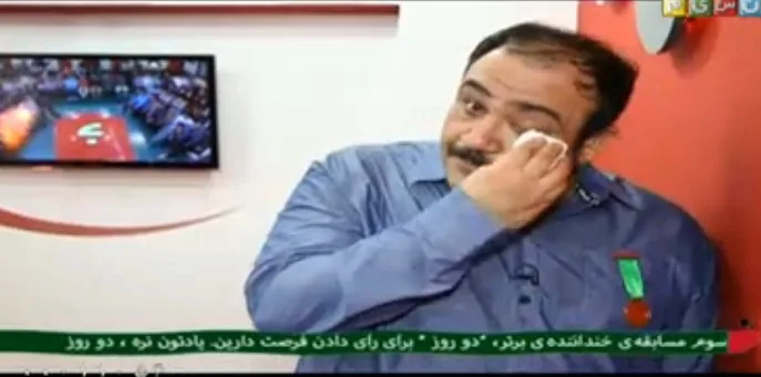 تلخ ترین و غمگین ترین صحنه مهران غفوریان و بهرنگ علوی اشک همه را درآورد