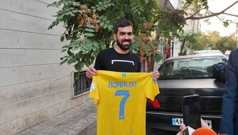 پیراهن رونالدو ربوده شد!