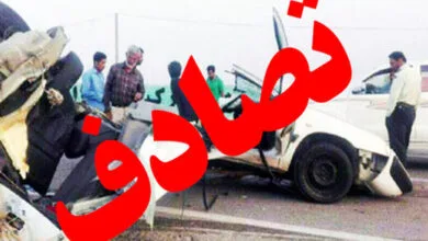 تصادف عجیب برای راننده متخلف