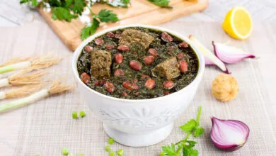 با دیدن قورمه سبزی حالتان بد می‌شود