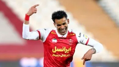 شادی پس از گل عجیبِ پرسپولیسی‌ها خبرساز شد