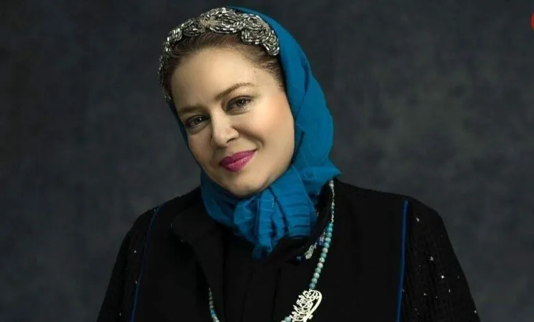 تیپ عجیب و مجلسی بهاره رهنما در یک هتل