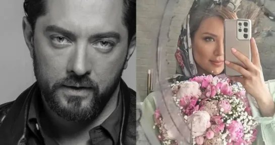 پست عاشقانه مینا مختاری برای تولد بهرام رادان