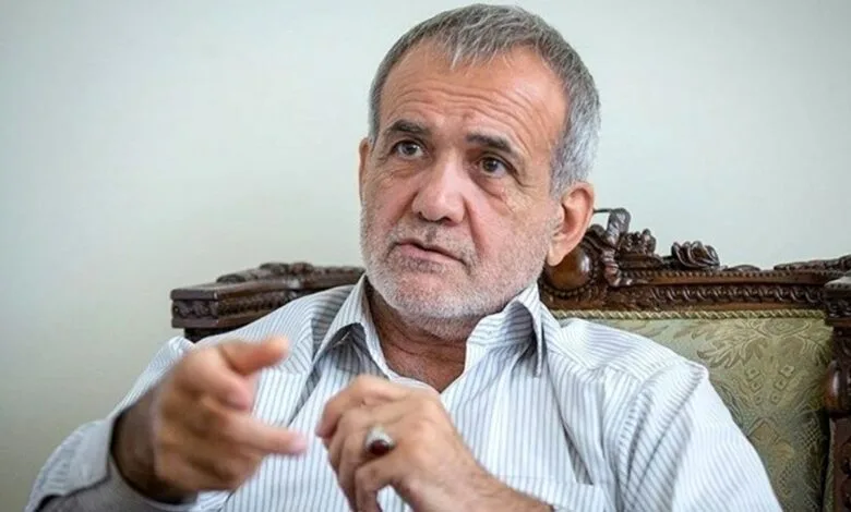 پوستر تبلیغاتی پزشکیان که بیشتر به ضررش شد