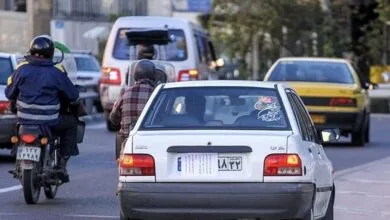 جریمه نجومی مخدوش کردن پلاک وسایل نقلیه