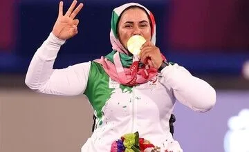 زهرا نعمتی، قهرمان ایران وایرال شد +عکس