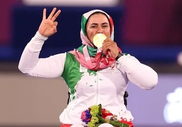 زهرا نعمتی، قهرمان ایران وایرال شد +عکس