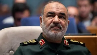 پیام تسلیت سرلشکر سلامی برای شهادت میلاد بیدی