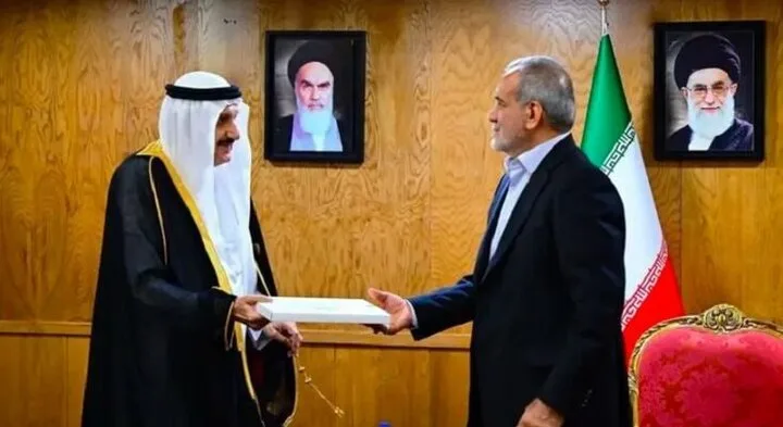 نامه نگاری پادشاه عربستان برای مسعود پزشکیان