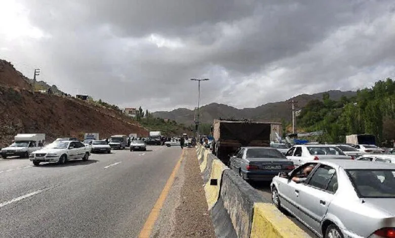 خبر مهم برای مسافران/ جاده کندوان یکطرفه شد؟
