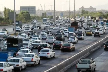 قابل توجه مسافران/ ترافیک سنگین در این جاده‌ها