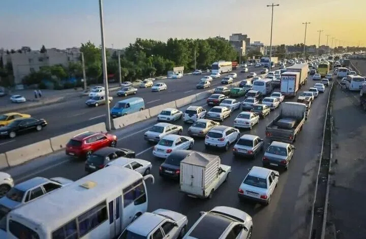 ترافیک سنگین صبحگاهی در دو جاده شمالی