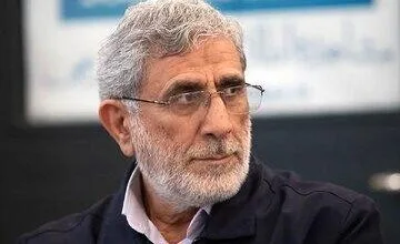 تصویری جدید از سردار قاآنی در یک مراسم منتشر شد +عکس