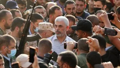 موقعیت محل شهادت یحیی سنوار در نوار غزه