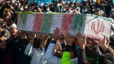 تصویر فرزند شیرخوار شهید جهاندیده از شهدای حمله اسرائیل
