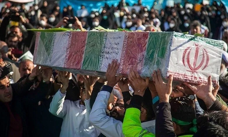 تصویر فرزند شیرخوار شهید جهاندیده از شهدای حمله اسرائیل