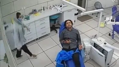 حمله هولناک بیمار با چاقو به دندانپزشک در این استان +فیلم