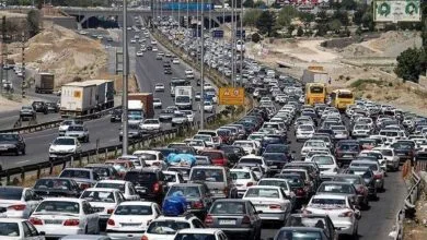 هشدار پلیس راه/ ترافیک سنگین در این آزاد راه‌ها