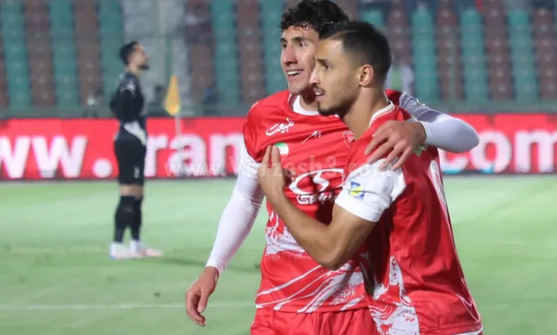 پرسپولیس 2 - 0 شمس آذر/ صدرنشینی پرسپولیس با پیراهن جدید گاریدو